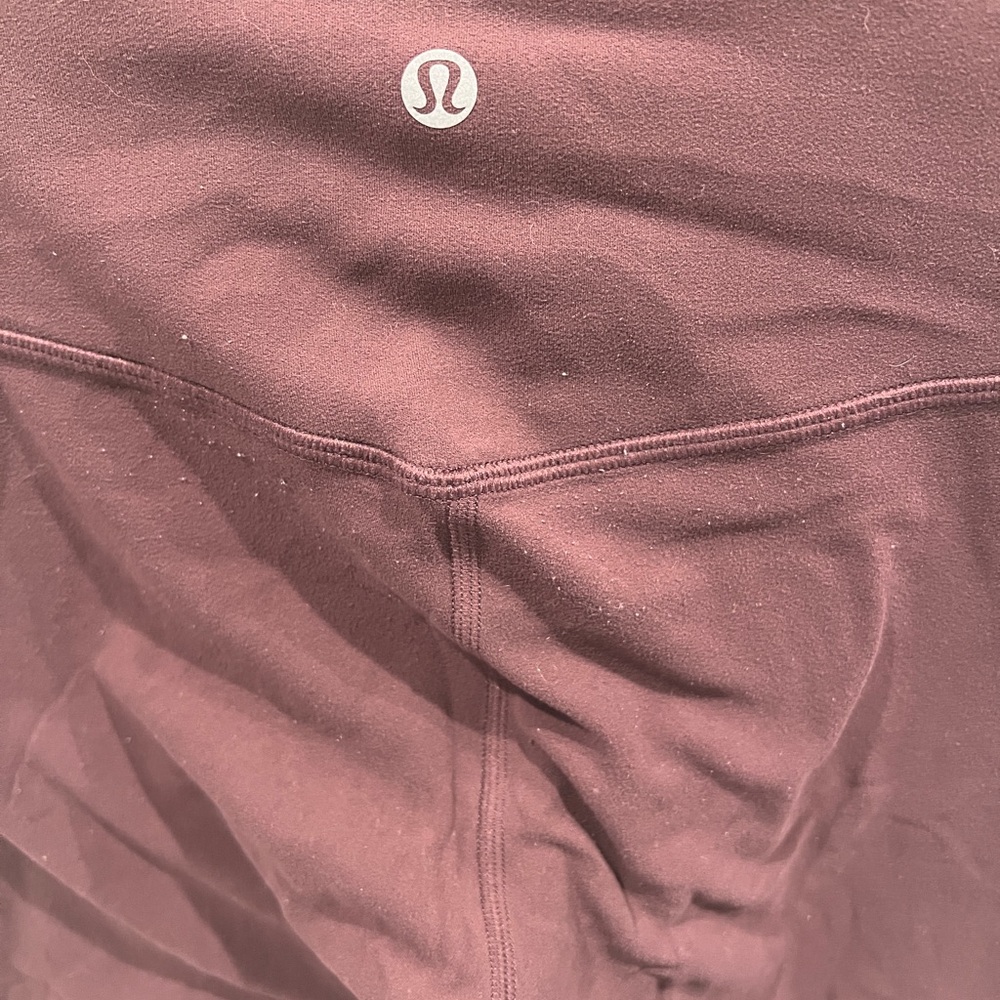 Lululemon Align Leggings 28” Size 6 Vintage Grape - Picture 4 of 7